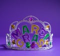 Mardi Gras crown decoration