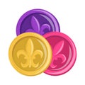 mardi gras doubloon