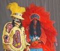 Mardi Gras Indians With Unique Costumes