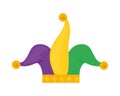 mardi gras jester hat Royalty Free Stock Photo