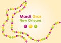 Mardi Gras - masked Carnival in New Orleans