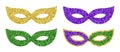 Mardi Gras masks