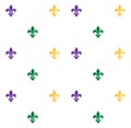 Mardi Gras pattern