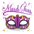 Mardi Gras Poster Royalty Free Stock Photo