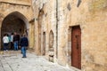 Mor Behnam Kirklar church in Mardin, Turkey. Local and foreign tourists visit the church.