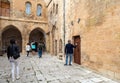 Mor Behnam Kirklar church in Mardin, Turkey. Local and foreign tourists visit the church.