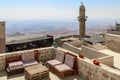 Secluded corner on the terrace, Mardin, Turkey