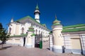 Mardzhani Mosque is an architectural monument in the Old Tatar settlement of the city of Kazan, Tatarstan Republic Royalty Free Stock Photo