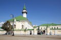 Mardzhani Mosque in Old Tatar Quarter. Kazan, Republic of Tatarstan, Russia Royalty Free Stock Photo