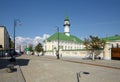 Mardzhani Mosque of 18th century in Old Tatar Quarter. Kazan, Republic of Tatarstan, Russia Royalty Free Stock Photo