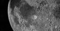 Mare Fecunditatis or Sea of Fertility in the rotation moon