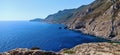 Marettimo, Sicily, Italy. view from the path towards punta troia Royalty Free Stock Photo