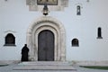 Marfo-Mariinsky Convent of Mercy in Moscow in spring