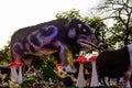 Margao,Goa/India- Feb 23 2020: Floats and characters on display during Carnival celebrations in Goa, India