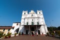 The ancient Portuguese era Holy Spirit church in the old city of Madgaon Royalty Free Stock Photo
