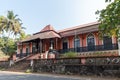 Exterior facade of an old Portuguese era mansion in Margao