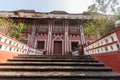 Exterior facade of an old Portuguese era mansion in Margao