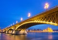 Margaret Bridge with the Parliament of Hungary