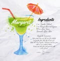 Margaret cocktails watercolor