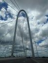 Margaret Hunt Hill Bridge, Dallas, Texas Royalty Free Stock Photo