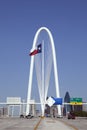 Margaret Hunt Hill Bridge, Dallas, Texas Royalty Free Stock Photo