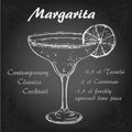 Margarita cocktail vector1 Royalty Free Stock Photo
