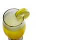 Margarita Drink with Two Slices of Lime Royalty Free Stock Photo