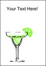 Margarita Glass Royalty Free Stock Photo