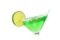 Margarita with Lime Slice Royalty Free Stock Photo