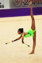 Margarita Mamun (Russia) performs at Deriugina Cup Royalty Free Stock Photo