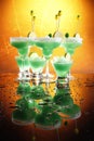 Margaritas in a hot day Royalty Free Stock Photo