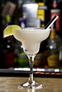 Margaritas with lime Royalty Free Stock Photo