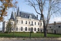 Margaux, Bordeaux France - December 12 2018 - Chateau Palmer is one of famous wine estate of Bordeaux wine in France