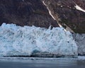 Margerie glacier closeup view of blue ice Royalty Free Stock Photo