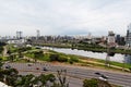 Marginal Pinheiros Sao Paulo Brazil Royalty Free Stock Photo