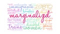 Marginalized Animated Word Cloud