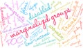 Marginalized Groups Word Cloud