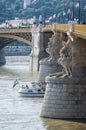 Margit Bridge in Budapest, Hungary