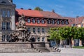Margrave fountain Bayreuth Royalty Free Stock Photo
