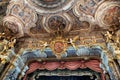 Margravial Opera House, 18th-century Baroque, details of the stage decoration, Bayreuth, Germany