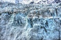 Marguerite Glacier in Alaska`s Glacier Bay National Park Royalty Free Stock Photo