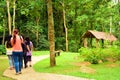 Mari Mari Cultural Village pathway in Sabah, Malaysia