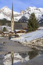 Maria Alm parish church Royalty Free Stock Photo