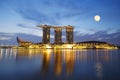 Maria Bay Sands, Singapore Royalty Free Stock Photo