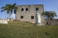 Maria de Toledo. Plaza de Espana from Alcazar de Colon (Palacio de Diego Colon). Santo Domingo. Dominican Republic. Royalty Free Stock Photo