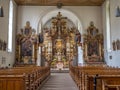 Maria in der Tanne church interior design