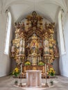 Maria in der Tanne church interior design