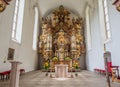 Maria in der Tanne church interior design