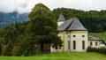 Maria Heimsuchung Wallfahrtskirche church in Ettenburg in Germany in Autumn