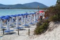 Maria Pia beach in Sardinia, Italy Royalty Free Stock Photo